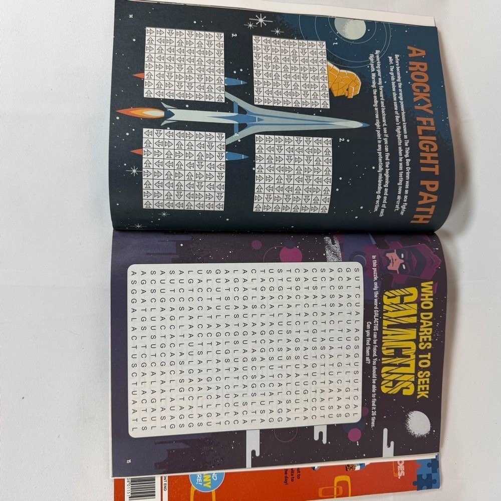 Marvel Studios Fantastic 4 First Steps Variety Puzzles Activities Vol 1 & 2 Set - Picture 7 of 8